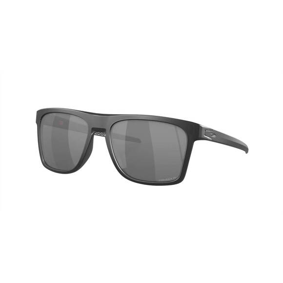 NEW OAKLEY men's leffingwell sunglasses in matte black ink/prizm black polarized